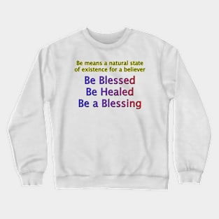 Mantra for Life Crewneck Sweatshirt